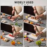 Large Stainless Steel Cutting Board with Handle