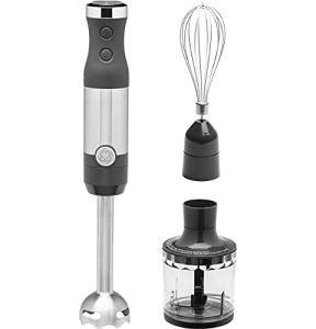GE Handheld Immersion Blender with Whisk & Jar