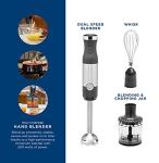 GE Handheld Immersion Blender with Whisk & Jar