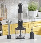 GE Handheld Immersion Blender with Whisk & Jar