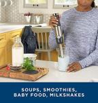 GE Handheld Immersion Blender with Whisk & Jar