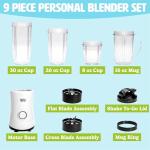 Tasty Personal Blender Set with Travel Cups