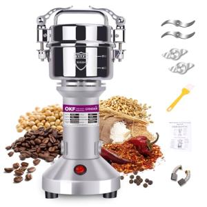150g High-Speed Stainless Steel Grain and Spice Mill