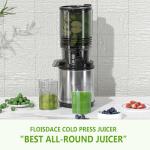 Extra Large Cold Press Juicer with Hands-Free Design