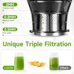 Extra Large Cold Press Juicer with Easy Clean