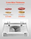 VEVOR Electric Meat Cutter and Slicer Machine