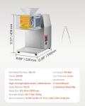 VEVOR Electric Meat Cutter and Slicer Machine