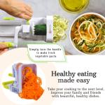 Brieftons QuickFold 5-Blade Vegetable Spiralizer