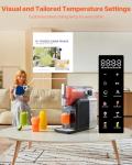 VEVOR 2L Slushy Machine with Self-Cleaning Feature