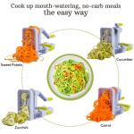 Brieftons QuickFold 5-Blade Vegetable Spiralizer