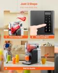 VEVOR 2L Slushy Machine with Self-Cleaning Feature