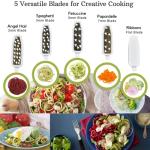Brieftons QuickFold 5-Blade Vegetable Spiralizer