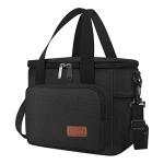 Femuar Insulated Leakproof Lunch Box - Black