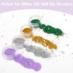 50 Count Clear Sample Jars with Lids and Labels