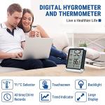 ThermoPro TP55 Touchscreen Indoor Hygrometer and Thermometer