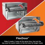 Ninja 12-in-1 Double Oven with FlexDoor, Black