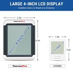 ThermoPro TP55 Touchscreen Indoor Hygrometer and Thermometer