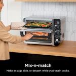 Ninja 12-in-1 Double Oven with FlexDoor, Black