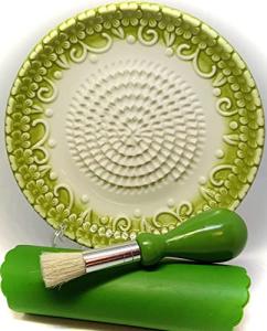 BonCera 4-Piece Ceramic Garlic Grater Set