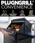 PLUGNGRILL Turbo E 24-Inch Electric Grill