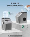 Silonn Countertop Ice Maker – 44lbs Daily Output