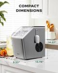 Silonn Countertop Ice Maker – 44lbs Daily Output