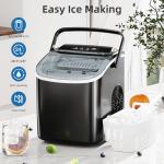 Portable Ice Maker - Makes 26lbs Daily, Fast!
