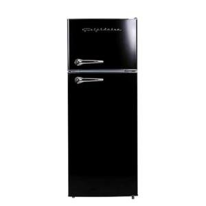 Frigidaire Retro 2-Door Apartment Refrigerator, Black