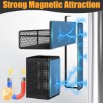 Magnetic Spice Rack Set with Paper Towel Holder