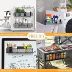 Magnetic Spice Rack Set with Paper Towel Holder