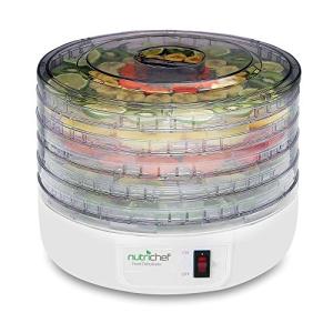 NutriChef Electric Food Dehydrator with 5 Trays