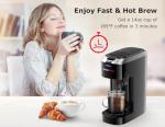 Bonsenkitchen Single Serve Coffee Maker for K Cups
