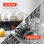 BELLA Electric Egg Cooker with Auto Shut Off