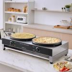 VEVOR 16-Inch Electric Crepe Maker with Temp Control