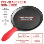 Uno Casa 8-Inch Tortilla Press Kit with Accessories