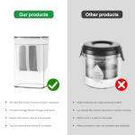 1100ml Greek Yogurt Strainer with Fine Mesh Bag