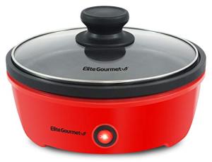 Elite Gourmet Non-stick Electric Stir Fry Pan