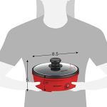 Elite Gourmet Non-stick Electric Stir Fry Pan