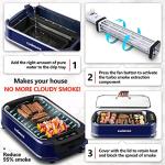 CUSIMAX 1500W Smokeless Indoor Electric Grill