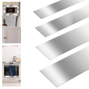 Blulu Stainless Steel Kitchen Gap Filler Strips