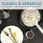 Aroma 6-Cup Pot-Style Rice Cooker, White