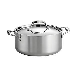 Tramontina 5-Quart Tri-Ply Stainless Steel Dutch Oven