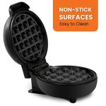 Elite Gourmet Mini Waffle Maker, Nonstick & Compact