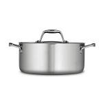 Tramontina 5-Quart Tri-Ply Stainless Steel Dutch Oven