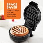 Elite Gourmet Mini Waffle Maker, Nonstick & Compact