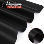 LEOBRO Black Silicone Craft Mat, 23.4” x 15.6”