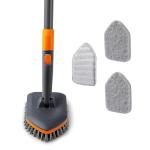 CLEANHOME 3-in-1 Tile Scrubber with Extendable Handle