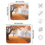 Nature Landscape Fall Dish Drying Mat 18"x24