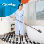 CLEANHOME 3-in-1 Tile Scrubber with Extendable Handle