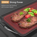 COSTWAY Electric Griddle with Nonstick Cooking Plate